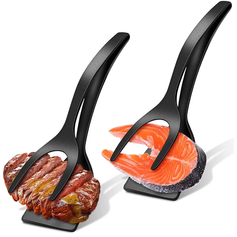 Home Cooking In French - Penjepit Spatula Lipat 2 in 1