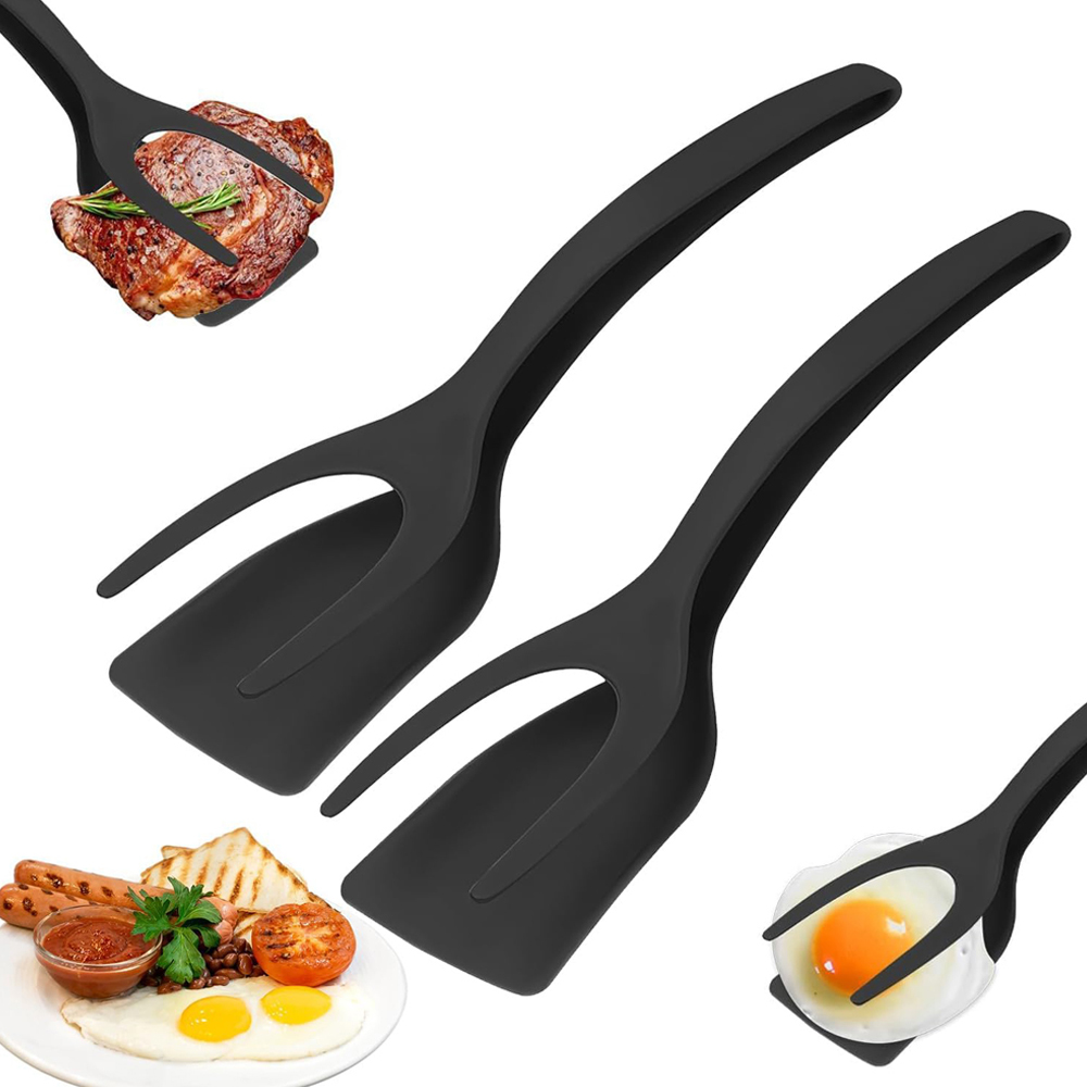 Home Cooking In French - Penjepit Spatula Lipat 2 in 1