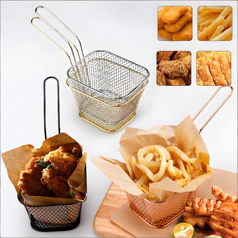 Home Cooking In French - Keranjang Kentang Goreng Keranjang Penggorengan untuk