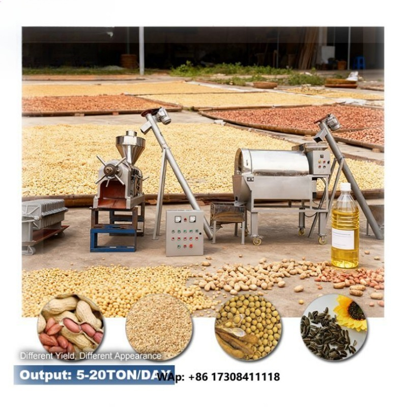 Home Cooking Food - Mesin Pembuat Minyak Biji Bunga Matahari,