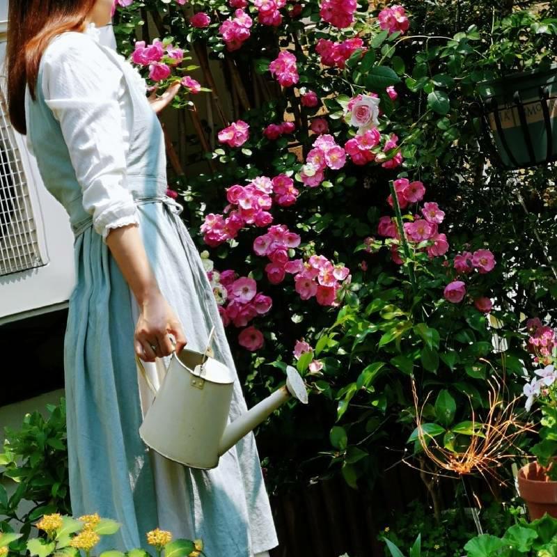 Celemek Katun dan Linen Toko B - Home Cooking In French ulasan dan harga