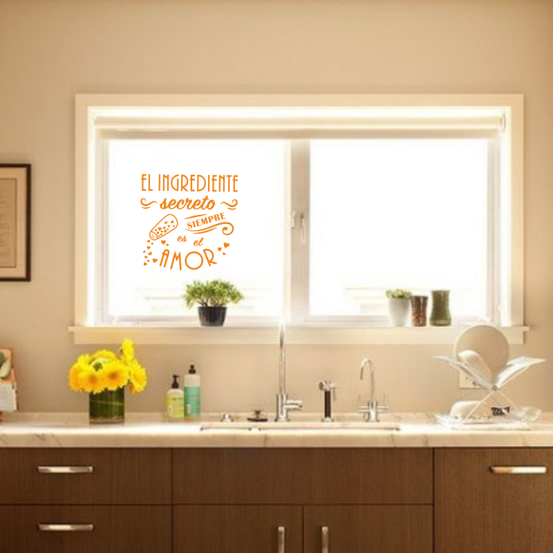 Stiker dinding bahan rahasia a - Home Cooking In French ulasan dan harga