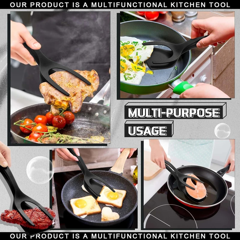 Penjepit Spatula Lipat 2 in 1  - Home Cooking In French ulasan dan harga