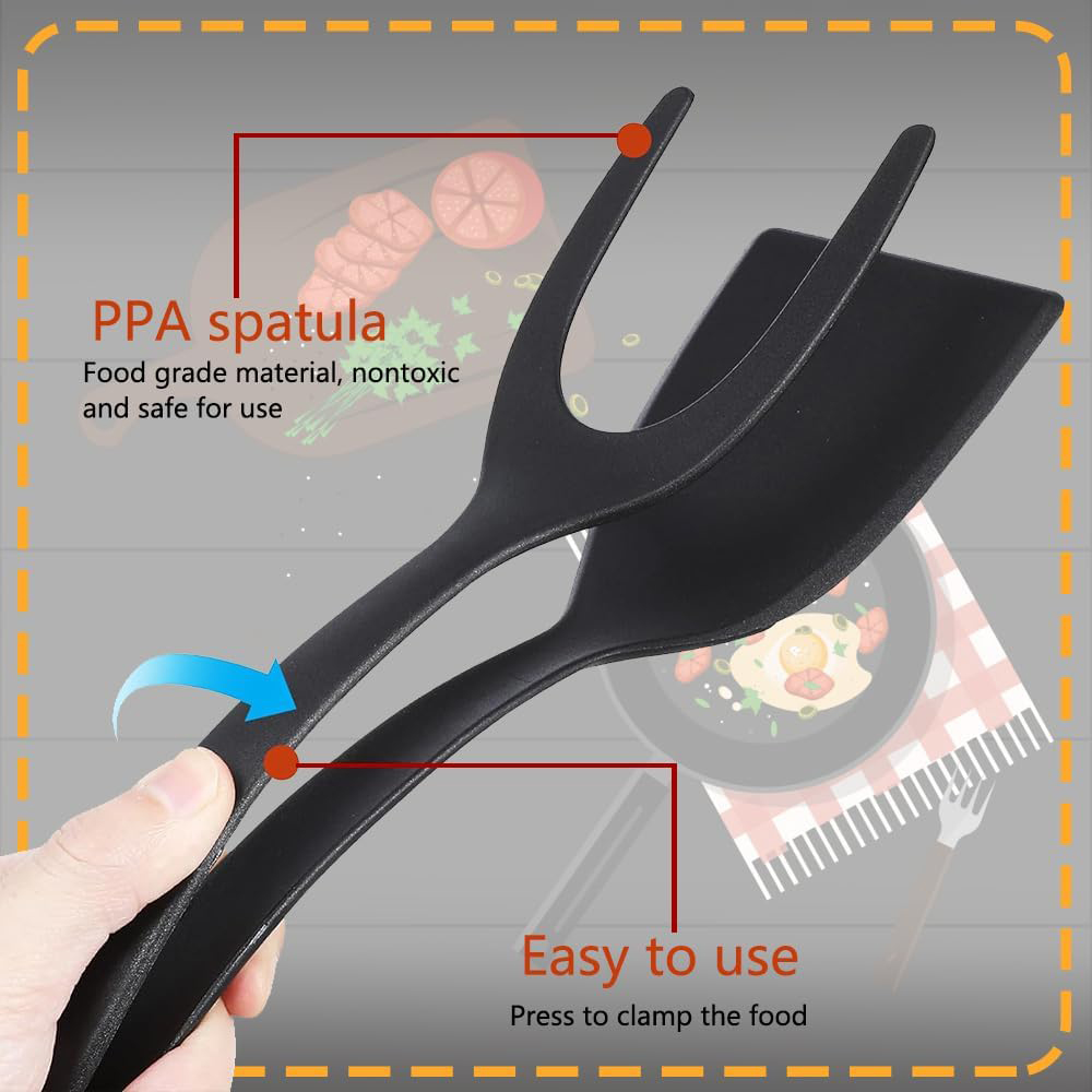 Penjepit Spatula Lipat 2 in 1  - Home Cooking In French ulasan dan harga