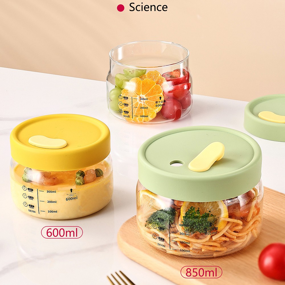 Glass Food Storage Container A - Home Cooking Food ulasan dan harga